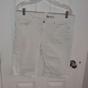 Gap Bermuda denim shorts size 10